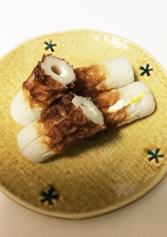 簡単おつまみ！からしマヨそのままちくわ-レシピのメイン写真