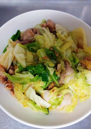 鶏とキャベツの味噌炒め-レシピのメイン写真