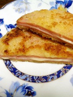チーズ入りハムカツ-レシピのメイン写真