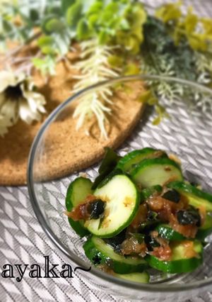 夏にぴったり！うめきゅう-レシピのメイン写真