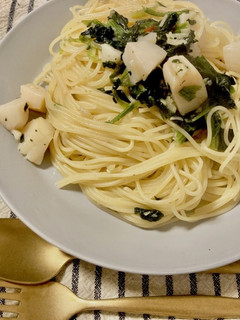 帆立のペペロンチーノ-レシピのメイン写真