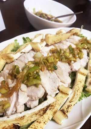 火を使わない？よだれ鶏&厚揚-レシピのメイン写真