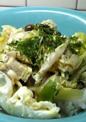 あさりの卵とじ丼-レシピのメイン写真