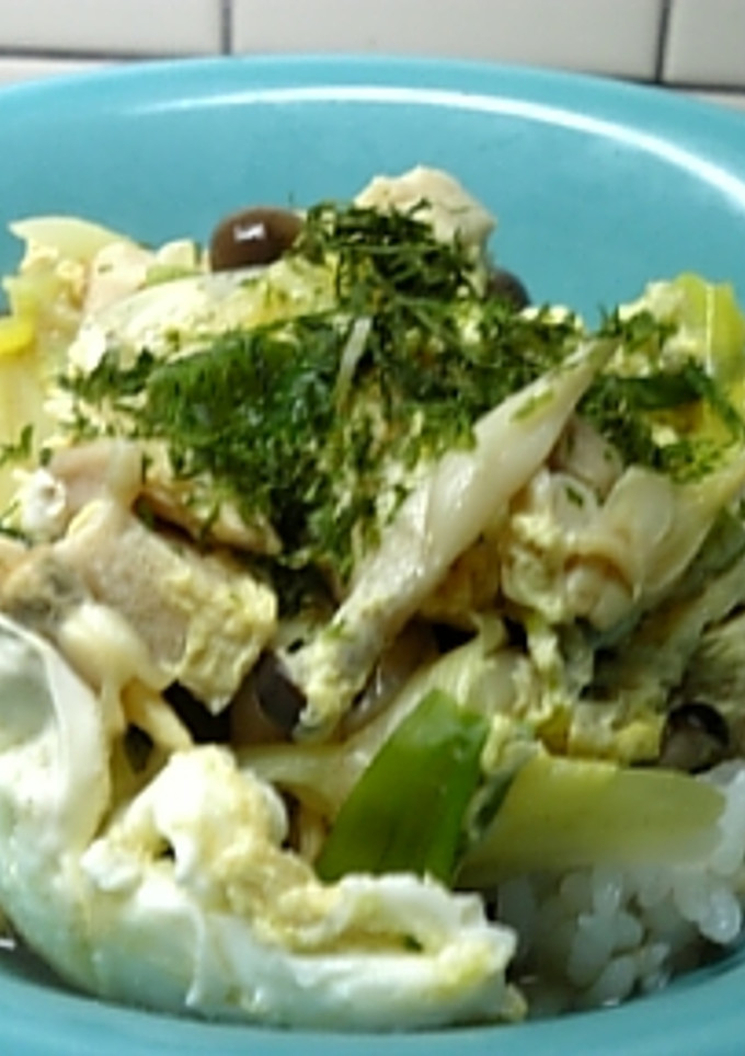 あさりの卵とじ丼-レシピのメイン写真