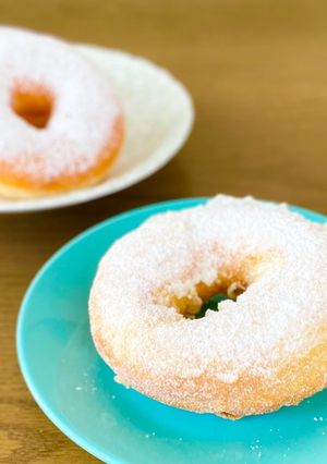 ふわふわ生地で粉雪台湾風ドーナツ-レシピのメイン写真
