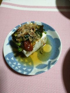 めかぶ胡瓜の梅肉あえやっこ-レシピのメイン写真