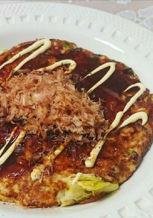 粉なし☆ヘルシーお好み焼き☆-レシピのメイン写真