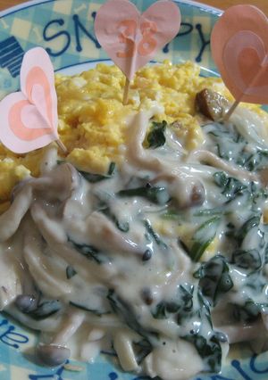 幼児食にも！クリームソースのオムライス-レシピのメイン写真