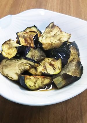 茄子のにんにく醤油がけ-レシピのメイン写真