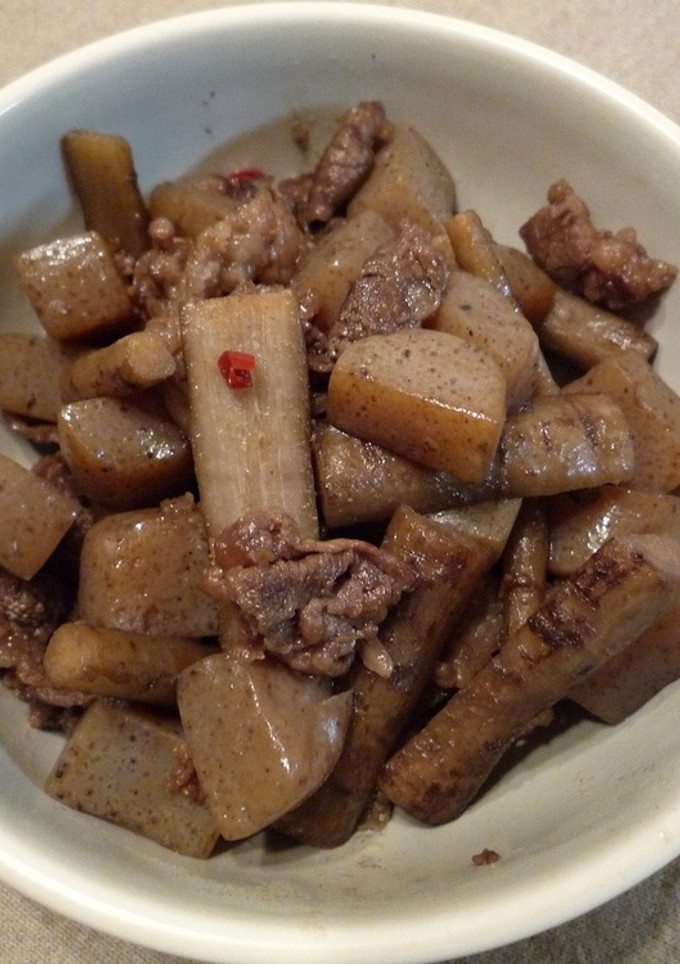 和惣菜☆牛肉とごぼうの炒め煮-レシピのメイン写真