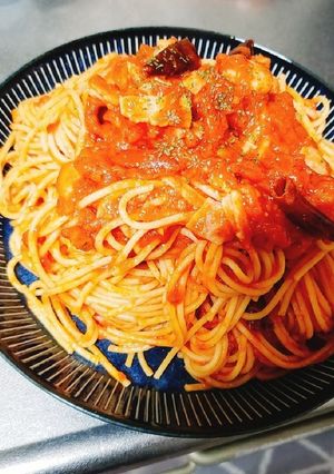 アラビアータ風パスタ-レシピのメイン写真