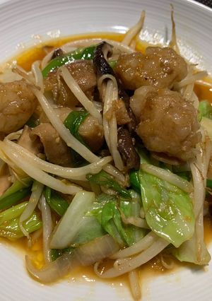 野菜シャッキシャキ☆ホルモンみそ炒め-レシピのメイン写真