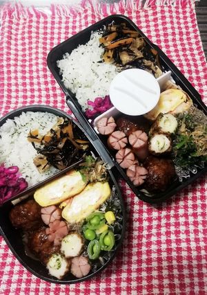 野球少年弁当♡肉団子7/12-レシピのメイン写真