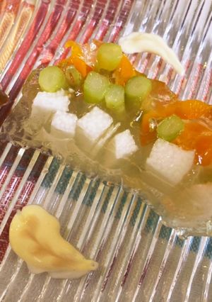 野菜のテリーヌ☆コンソメジュレ-レシピのメイン写真