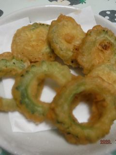 美味!ゴーヤの天ぷら-レシピのメイン写真