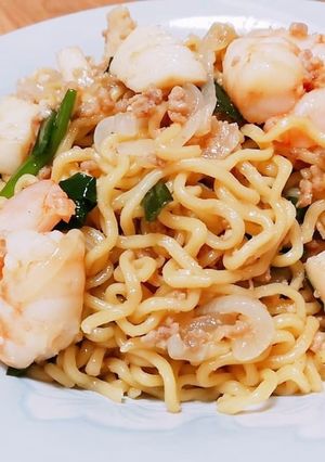超簡単!お手軽なタイ風やきそば-レシピのメイン写真