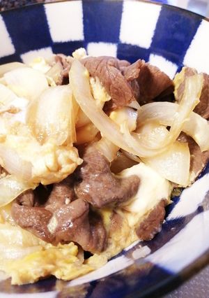 我が家の牛丼-レシピのメイン写真