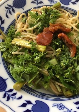 ハーブとグリーンアスパラのパスタ-レシピのメイン写真