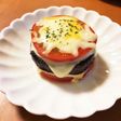 簡単*茄子&トマト&チーズの重ね焼き*