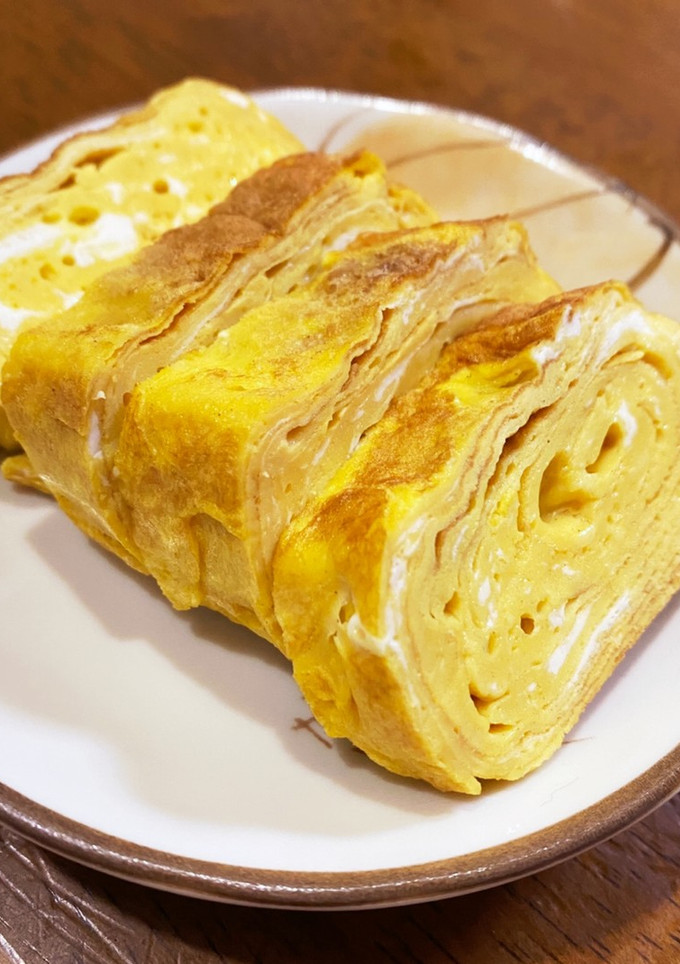 市販の顆粒だしで作った玉子焼き-レシピのメイン写真