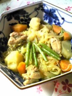 ♬シラタキたっぷりヘルシー鶏肉じゃが♬-レシピのメイン写真