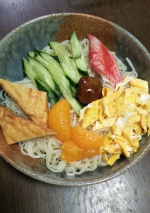 ☆冷やし中華★みかん☆-レシピのメイン写真