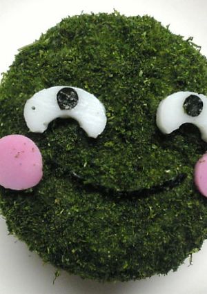 キャラ弁に♪●『まりもっこり』おにぎり●-レシピのメイン写真