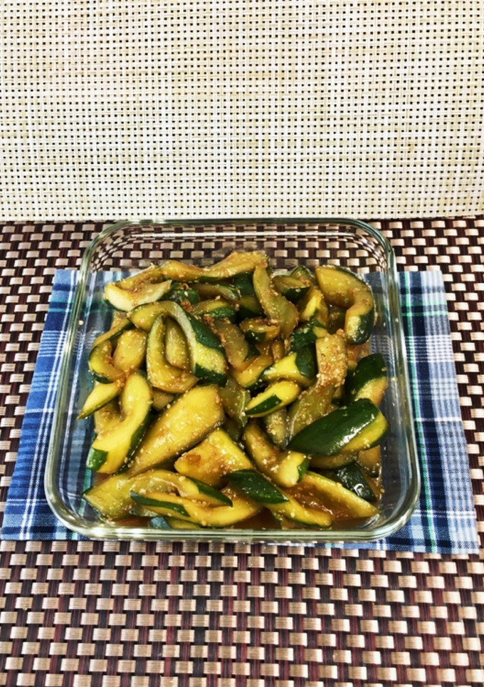 デカきゅうり救済のすき焼きタレ焼き-レシピのメイン写真