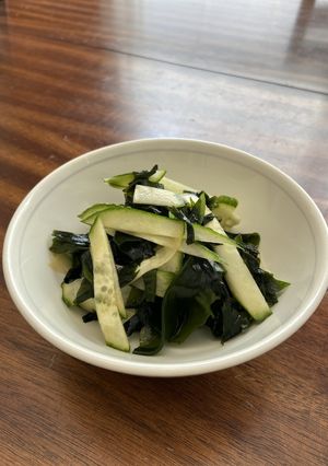 簡単!わかめときゅうりの酢和え-レシピのメイン写真