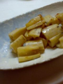 レンコンのピリ辛バター炒め-レシピのメイン写真