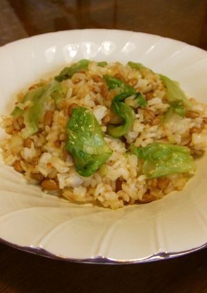 納豆チャーハン-レシピのメイン写真