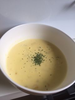 ゆでとうきび(とうもろこし)コーンスープ-レシピのメイン写真