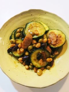 ズッキーニのカレー炒め-レシピのメイン写真