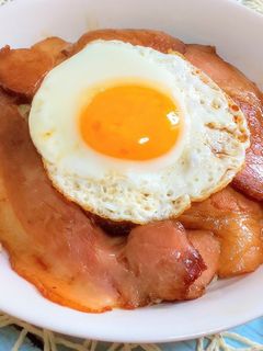 B級グルメ再現シリーズ今治焼豚玉子めし-レシピのメイン写真