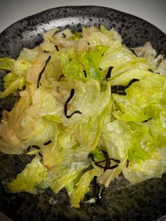 レタスの青じそ塩昆布ナムル-レシピのメイン写真