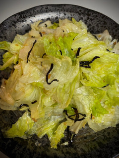 レタスの青じそ塩昆布ナムル-レシピのメイン写真