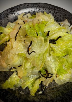 レタスの青じそ塩昆布ナムル-レシピのメイン写真