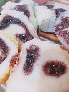 レンジ2分で完成!超簡単なジャム蒸しパン-レシピのメイン写真