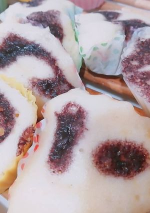 レンジ２分で完成！超簡単なジャム蒸しパン-レシピのメイン写真