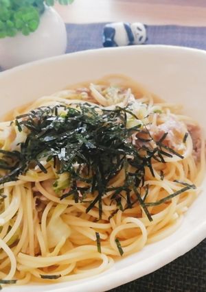 お店の味!豚こま&キャベツの超簡単パスタ-レシピのメイン写真