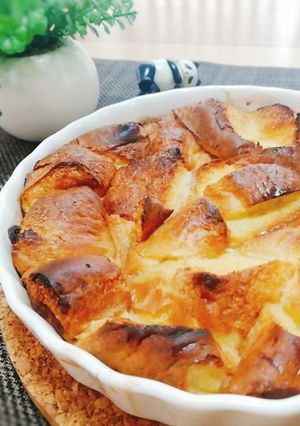 超簡単！子供が大好きなパンプディング-レシピのメイン写真