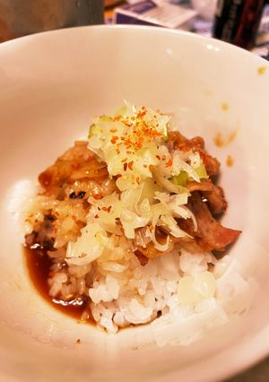 うなぎ蒲焼きのタレご飯(^^)豚バラ-レシピのメイン写真