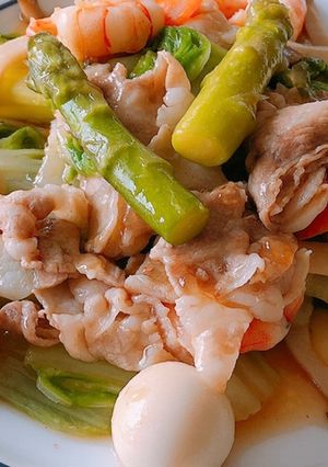 海老とアスパラの中華炒め-レシピのメイン写真