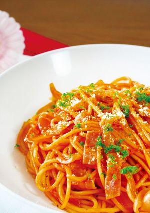 フライパン一つ！トマトジュースパスタ-レシピのメイン写真