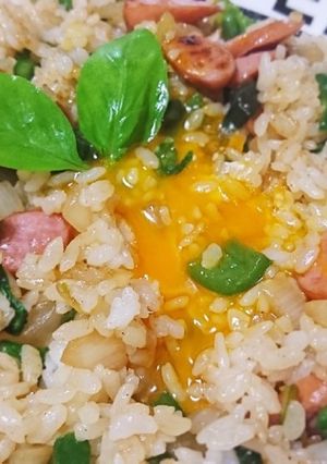 ☆絶品！ガパオ風味チャーハン☆-レシピのメイン写真