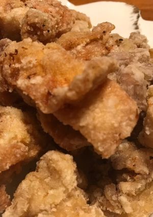 つまみ♡カリッと揚がる鶏唐揚げ♡昆布茶味-レシピのメイン写真