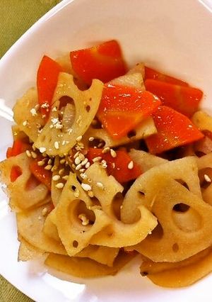 れんこん金平(透析食)-レシピのメイン写真