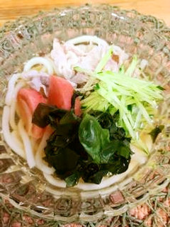 熱中症予防の冷やしうどん-レシピのメイン写真