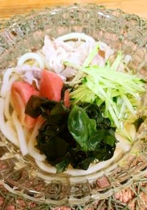 熱中症予防の冷やしうどん-レシピのメイン写真