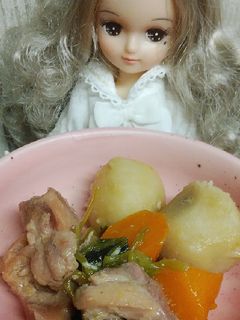 リカちゃん♡鍋からの~筑前煮へꕤ*。゚*-レシピのメイン写真